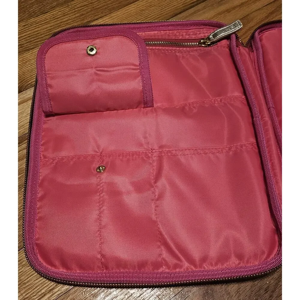 Lilly Pulitzer Wild Confetti Agenda Folio Laptop Tablet Case Organizer Pockets